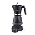 Ariete 1368 Moka Aroma Grande 4 to 6 cups Electric Moka Coffee Machine 480W Black