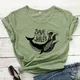 T-shirt unisexe Save The Whales T-shirt en coton Save The Ocean Spowon Tshirt Funny Women