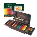 Faber Castell-Crayons de couleur gras de qualité artiste crayons d'art professionnels Polychromos