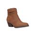 Women's Helena Booties by Bella Vita in Tan (Size 8 1/2 M)