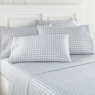 Seersucker Sheet Sets by Shavel Home Products in Gray (Size KING)