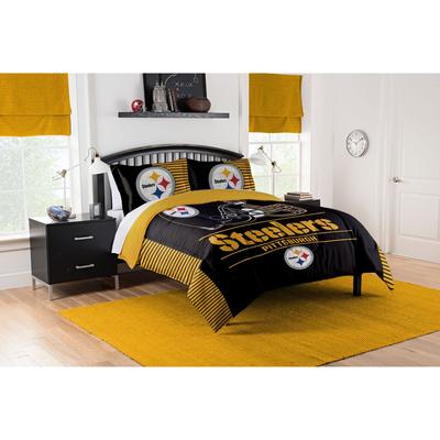 Get The Comforter Set Draft Steelers By Nfl In Multi Size Twin From Onestopplus Now Accuweather Shop