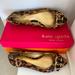 Kate Spade Shoes | Kate Spade Size 8 Leopard Print Calf Hair Eryn Flats With Gold Chains + Box | Color: Brown/Gold | Size: 8