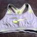 Nike Other | Girls Nike Pro Sports Bra | Color: Gray/Yellow | Size: Large