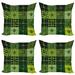 East Urban Home Ambesonne Irish Throw Pillow Cushion Case Pack Of 4 | 16 H x 16 W x 0.04 D in | Wayfair 8FC535BB9F2C45BA90D5D6C5C868B1E8