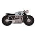 Fan Creations Motorcycle Cutout in Black/Gray/Red | 12 H x 12 W x 0.25 D in | Wayfair N2008-LVR