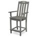 Trex Outdoor Yacht Club Bar Arm Chair Plastic in Gray | 51.56 H x 24.81 W x 26.25 D in | Wayfair TXD231SS