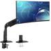 Vivo Pneumatic Arm Single Ultra Wide Monitor Desk Mount in Black | 5.9 H x 2.5 W in | Wayfair STAND-V100H