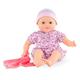 Corolle 9000130300 Mon Grand Poupon Emilie Sucking Thumb, Soft Body Doll with Sleeping Eyes, Can Sit, with Dummy and Cuddle Cloth, Vanilla Fragrance, 36 cm