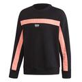 adidas Originals Men's Crew Neck Sweatshirt Sweater, Pink, Large