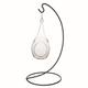 17 Stories Teardrop Shaped Hanging Terrarium Glass/Metal | 13.5 H x 8.5 W x 4 D in | Wayfair AC02FF42C9814F11989D6FC450C2B8B0