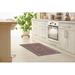 White 36 x 24 x 0.08 in Area Rug - DESERT SAND Kitchen Mat By Bungalow Rose Polyester | 36 H x 24 W x 0.08 D in | Wayfair