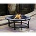 Ebern Designs Staples Steel Wood Burning Fire Pit Steel in Black/Brown/Gray | 22 H x 40 W x 40 D in | Wayfair 0149BD7DFA0747B09B5C40A6C1F4DEDB