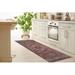 Brown 96 x 30 x 0.08 in Area Rug - DESERT SAND Kitchen Mat By Bungalow Rose Polyester | 96 H x 30 W x 0.08 D in | Wayfair