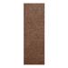 White 360 x 36 x 0.5 in Area Rug - Eider & Ivory™ Grenada Brown Area Rug Polyester | 360 H x 36 W x 0.5 D in | Wayfair