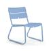 OASIQ Corail Patio Chair w/ Cushions Metal in Blue | 30.88 H x 23.38 W x 31.44 D in | Wayfair 1001030040000-CN
