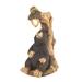 August Grove® Kamila Bear Solar Statue Resin/Plastic in Black/Brown | 9.75 H x 5.5 W x 3.75 D in | Wayfair 09A4029F535C4E18BCFCCFBC186C1BCA