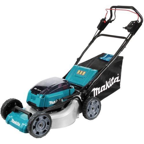 RASENMÄHER 18Vx2 (4 SCHLITZE) 46cm BL SELBSTFAHREND-STAHL-MULCH MAKITA DLM462Z