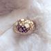 Kate Spade Jewelry | Kate Spade Enamel Ring | Color: Gold/White | Size: Size 8