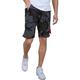 Alpha Industries Men Sweat Shorts X-Fit Cargo Short Camo, Color:Black camo, Size:L