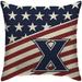 Xavier Musketeers 18'' x Team Americana Decorative Throw Pillow