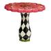 Exclusive Hand-Painted Flower Side Table by BrylaneHome in Multi Patio Table