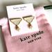 Kate Spade Jewelry | Kate Spade Into The Sky Cloud Drop Earrings | Color: Gold/White | Size: Os