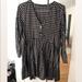 Zara Dresses | Amazing Plaid Zara Mini Dress | Color: Black/Gray | Size: M