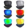 Mryok 6 Pair Polarized Replacement Lenses for Oakley Mainlink Sunglass - Stealth Black/Fire Red/Ice Blue/Silver Titanium/Emerald Green/24K Gold