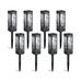 MIFXIN Solar Powered Waterproof Led Path Landscape Lights Plastic in White | 11.42 H x 2.36 W x 2.36 D in | Wayfair N61-100-1032*2