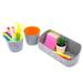 Welaxy Desk Organizer Set Plastic in Green | 3.7 H x 10.2 W x 4.1 D in | Wayfair W33506F2061