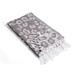 InfuseZen Reversible Leopard Print Turkish Towel 100% Cotton in Gray | Wayfair LEOPARD-DARKGREY
