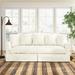 Birch Lane™ Wendell 90" Slipcovered Sofa Polyester in Black/Brown/Green | 38 H x 90 W x 43 D in | Wayfair B152CC06F8F1453C8B0EE350B391F59C