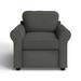 Armchair - Birch Lane™ Warrington Upholstered Armchair Sustain®/Fabric in Gray | 37 H x 38 W x 37 D in | Wayfair 4959E1836A3F40D0BA9C08A3399C4A74