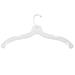 Rebrilliant Romolo Plastic Standard Hanger for Dress/Shirt/Sweater Plastic in White | 6 H x 17 W in | Wayfair 507F88180BA7410199C05895003CB395