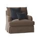 Armchair - Paula Deen Home Martha Armchair Fabric in Brown/Red | 41 H x 45 W x 44 D in | Wayfair P973620BD_Anello-8_ArmCovers