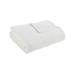 Gracie Oaks Bouirou 100% Cotton Blanket in White | 90 W in | Wayfair A2293E4F4FA74AEE875A6F60D4AF6F4B