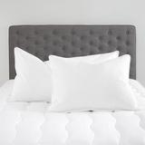 Alwyn Home Goose Feather & Down Bed Pillows For Sleeping Set Of 2 Natural Filling w/ Premium Shell - King Down & Feathers/100% Cotton | Wayfair