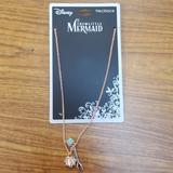 Disney Jewelry | Disney The Little Mermaid Necklace New With Tags | Color: Gold | Size: Os