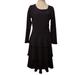 Lularoe Dresses | Lularoe Georgia Dress | Color: Black | Size: L