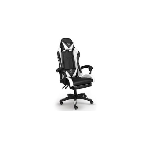 Gaming Stuhl Home Office Chair Racing Chefsessel Bürostuhl Sportsitz Büro Stuhl Schwarz/Weiß