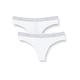 Emporio Armani Women's Iconic Cotton Underwear, Bianco, X-Large