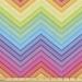 East Urban Home fab_32316_Rainbow Fabric By The Yard, Colorful Zig Zag Chevron Pattern Geometric Modern Sharp Design Illustration | 36 W in | Wayfair