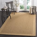 Brown 48 x 0.25 in Area Rug - Highland Dunes Adebayo Chevon Jute/Sisal Area Rug Jute & Sisal | 48 W x 0.25 D in | Wayfair