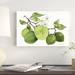 August Grove® Citrus Garden VII by Kathleen Parr McKenna - Wrapped Canvas Painting Print Canvas in Green/White | 12 H x 18 W x 1.25 D in | Wayfair