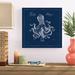 Breakwater Bay Underwater Life X by Daphne Brissonnet - Wrapped Canvas Graphic Art Print Canvas in Blue/White | 20 H x 20 W x 1.25 D in | Wayfair