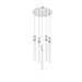 Elegant Lighting Weston 20 Inch 5 Light LED Multi Light Pendant - 2067D20C