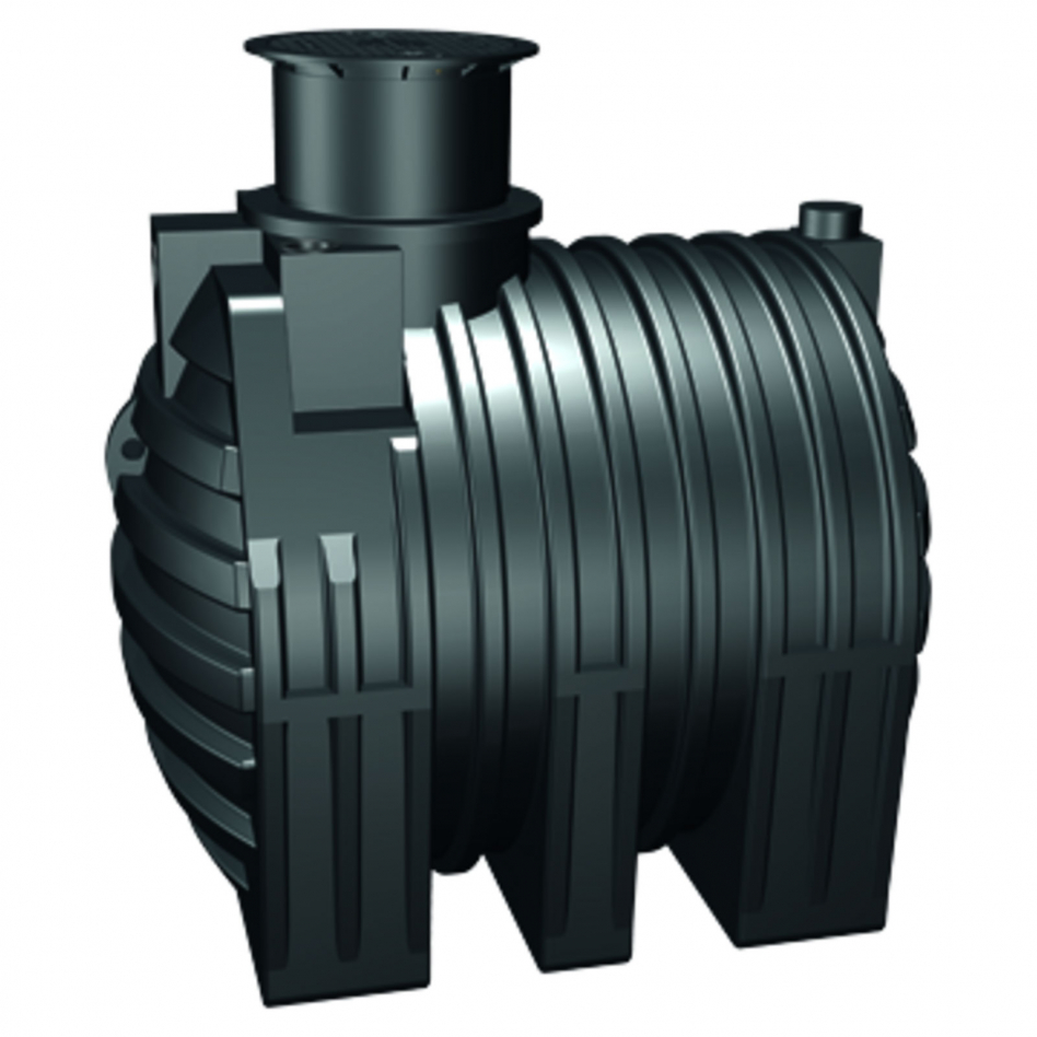 ACO Rain4me Komplettset Haus und Garten Professional Zisterne für Regenwassernutzung, 4700 L Image