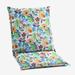Flanged Hinged Cushion by BrylaneHome in Carolina Patio Chair Outdoor Seat Pad