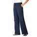 Plus Size Women's Pull-On Knit Cargo Pant by Woman Within in Navy (Size 38/40)